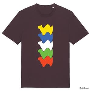 Red-Brown Camel Up T-Shirt