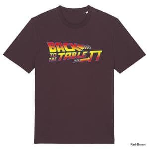 Red-Brown Back to the table T-Shirt