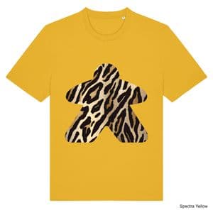 Spectra Yellow Animal Print Meeple T-Shirt