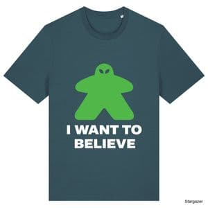 Stargazer Alien Meeple T-Shirt