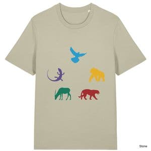 Stone Ark Nova Animals T-Shirt