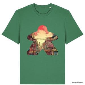 Verdant Green Comic Book Meeple #1 T-Shirt