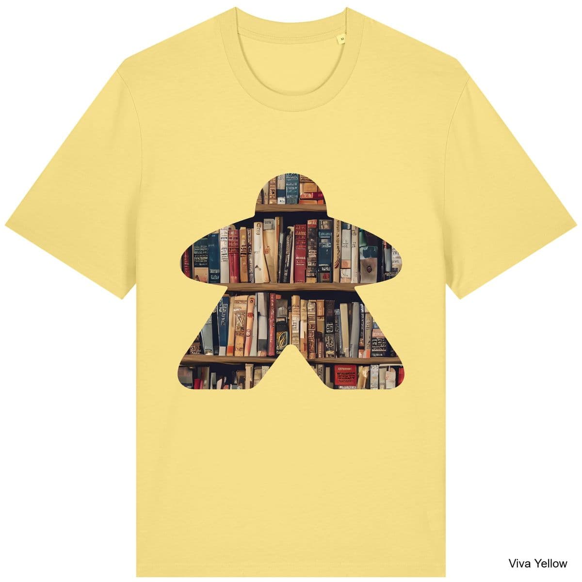 Viva Yellow Book Meeple T-Shirt