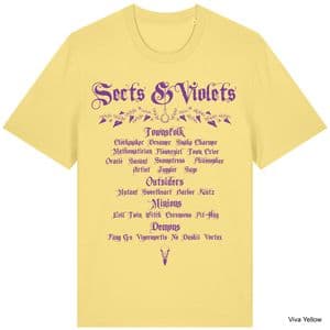 Viva Yellow Sects & Violets T-Shirt