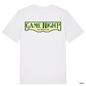 White Arkham Horror Game Night T-Shirt