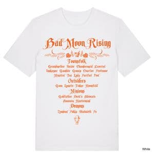 White Bad Moon Rising T-Shirt