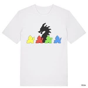 White Clank Board Game T-Shirt
