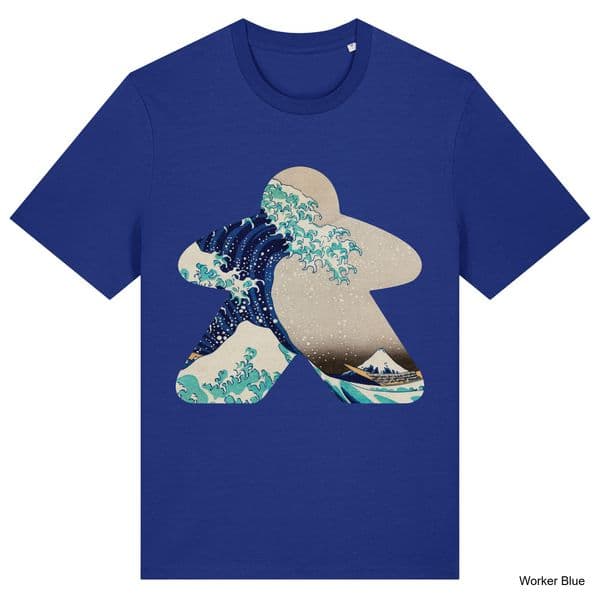 Hokusai Wave Meeple