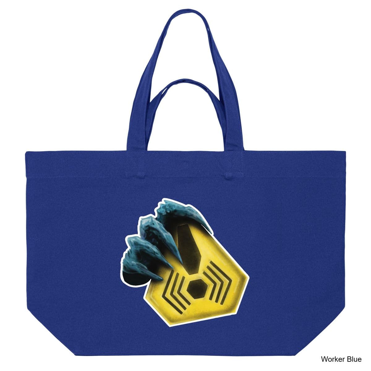 Worker Blue Nemesis Shopping Bag