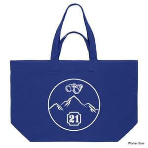 Worker Blue Snowdonia Shopping Bag