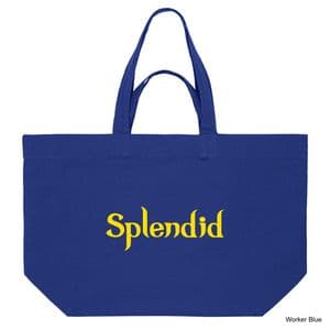 Worker Blue Splendor Shopping Bag