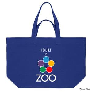 Worker Blue Ark Nov Zoo Shopping Bag