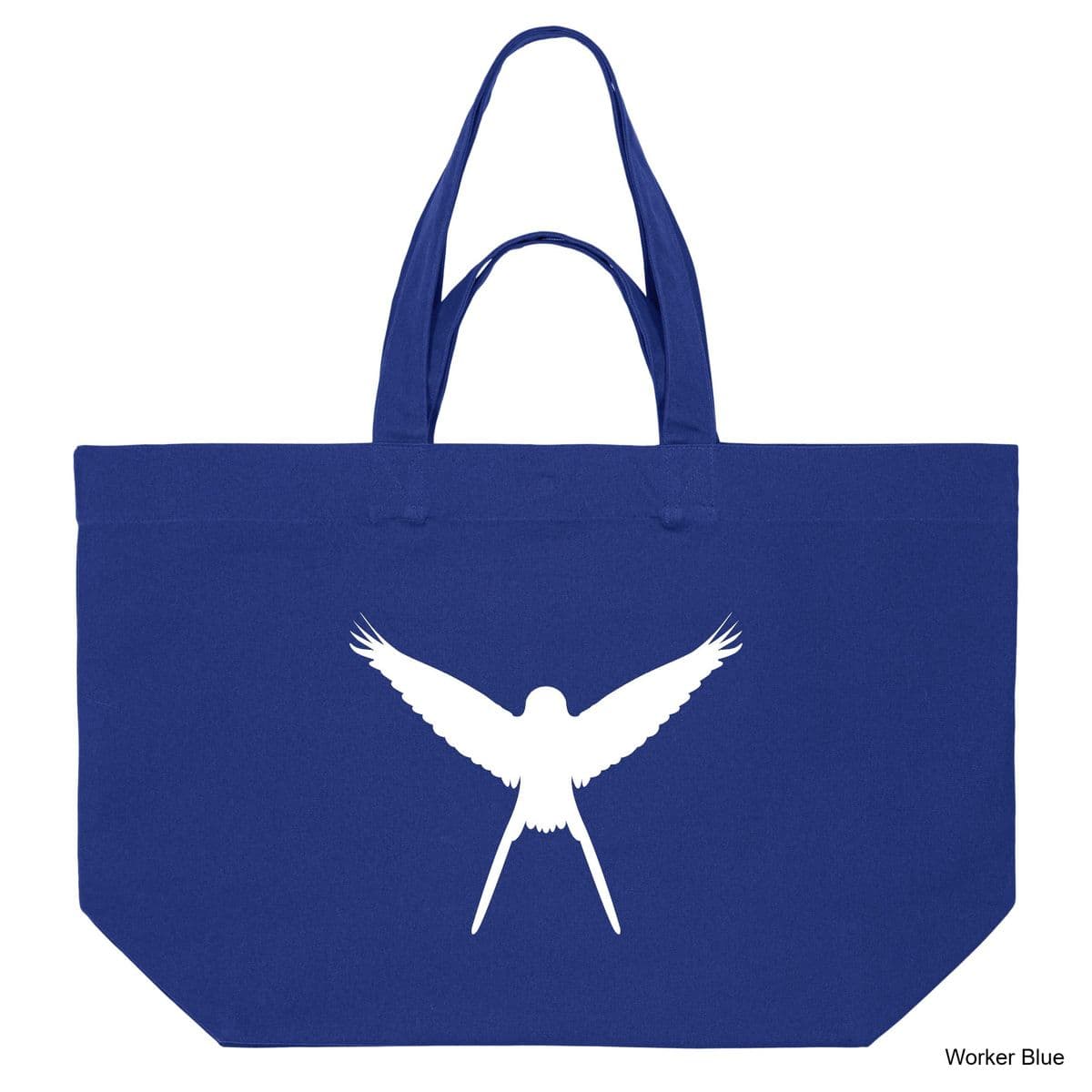 Worker Blue Wingspan Shopping Bag