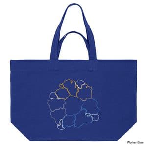 Worker Blue Blood Rage Shopping Bag