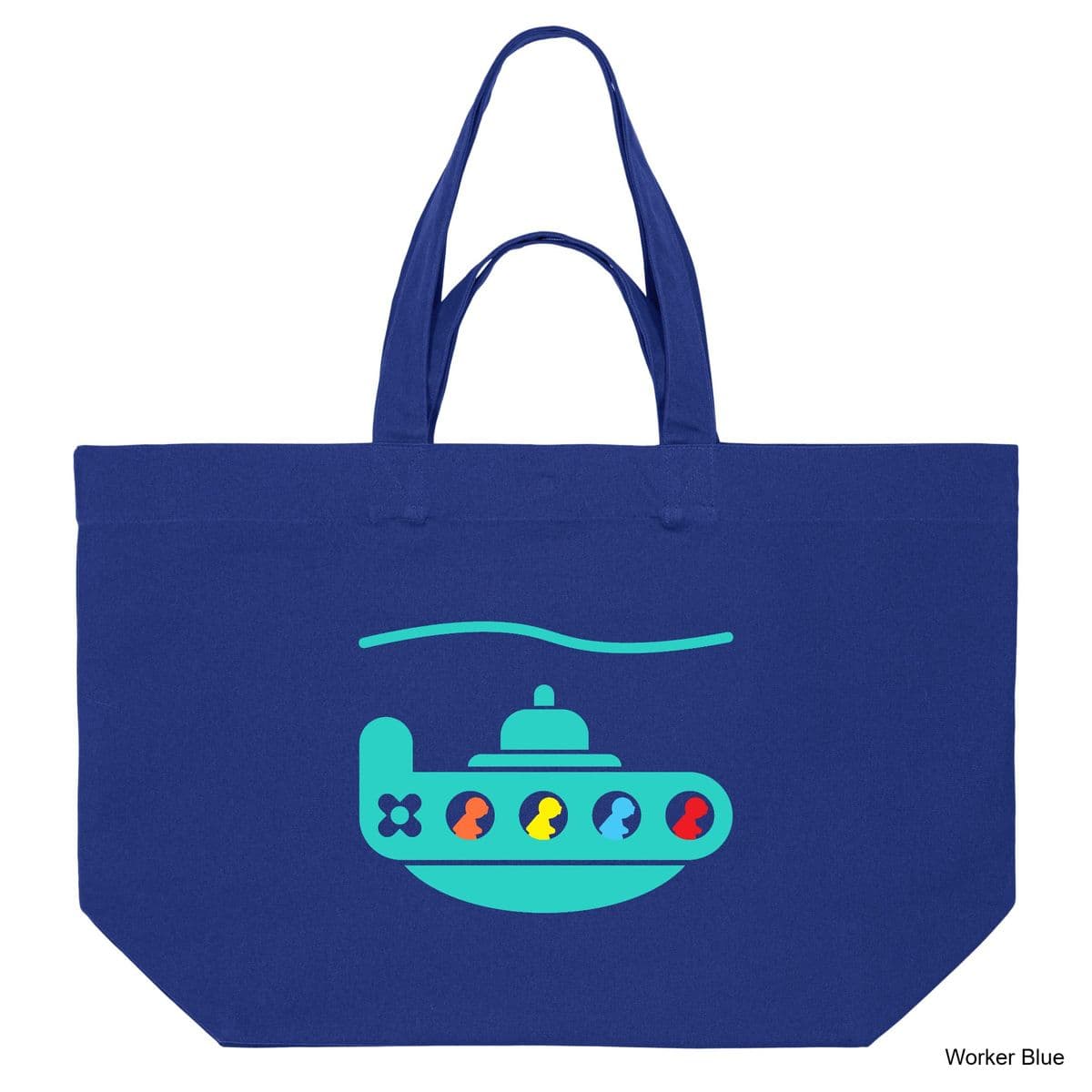 Worker Blue Deep Sea Adventure Shopping Bag