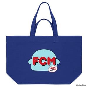 Worker Blue Food Chain Magnate Burger Shopping Bag