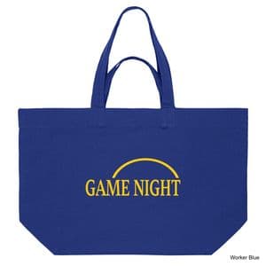 Worker Blue Catan Game Night Shopping Bag