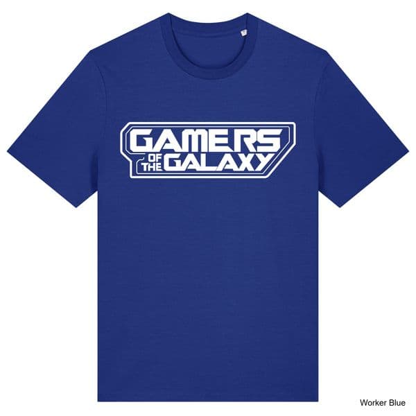 Worker Blue Gamers Of The Galaxy T-Shirt