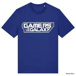Worker Blue Gamers Of The Galaxy T-Shirt