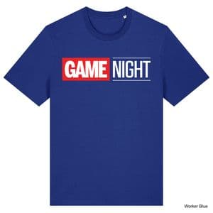 Worker Blue Marvel Game Night T-Shirt