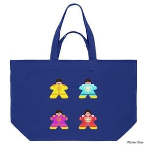 Worker Blue The Beeples Shopping Bag
