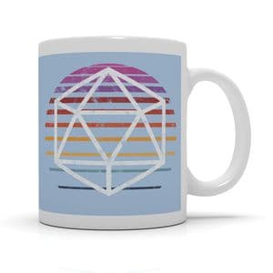 Blue soul D20 Mug
